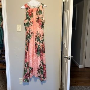 Handkerchief hem dress